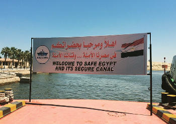 Egypt is looking into ways to limit marine life invasion because of the canal.